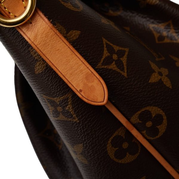 228 48020 7 Louis Vuitton Monogram Turenne PM Shoulder Bag Brown