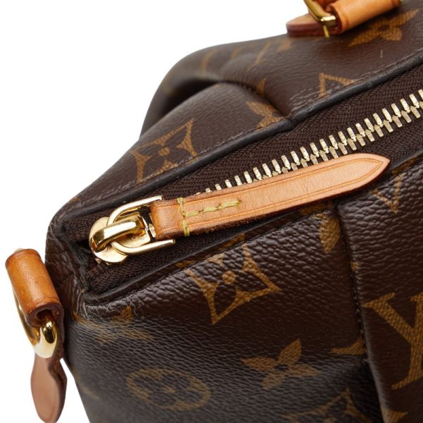 228 48020 8 Louis Vuitton Monogram Turenne PM Shoulder Bag Brown