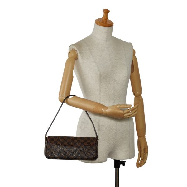 228 48030 11 Louis Vuitton Damier Recoleta Shoulder Bag Brown