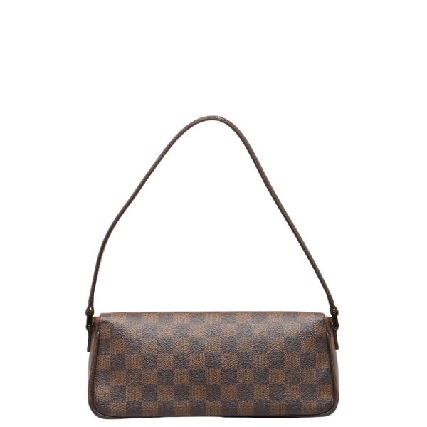 228 48030 3 Louis Vuitton Damier Recoleta Shoulder Bag Brown