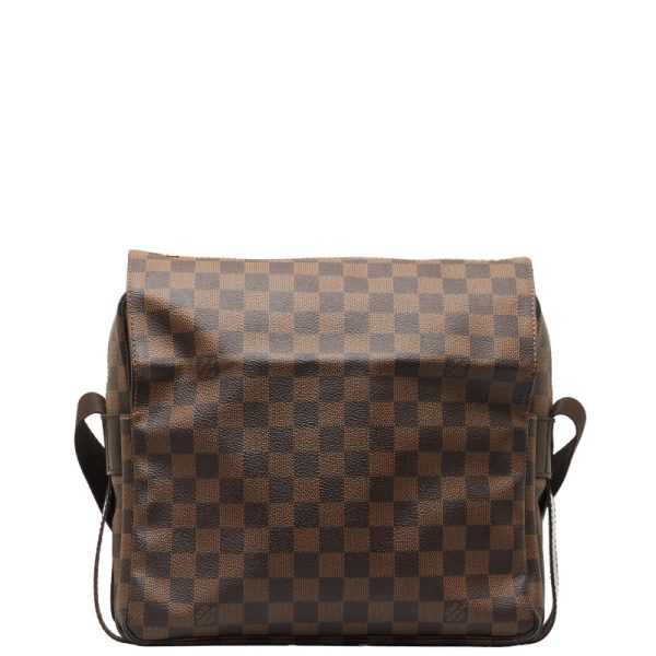 228 48744 3 Louis Vuitton Damier Naviglio Shoulder Bag N45255 Brown