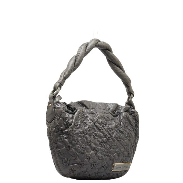 228 51903 2 Louis Vuitton Olympe Nymps PM Bag M95475 Griperle Gray Lambskin