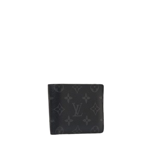 228 51905 2 Louis Vuitton Eclipse Portefeuille Multiple Wallet Black