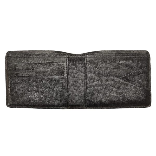 228 51905 5 Louis Vuitton Eclipse Portefeuille Multiple Wallet Black