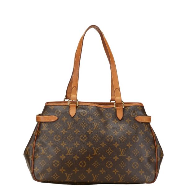 228 54031 3 Louis Vuitton Monogram Batignolles Shoulder Bag M51154 Brown