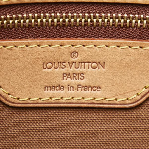 228 54031 7 Louis Vuitton Monogram Batignolles Shoulder Bag M51154 Brown