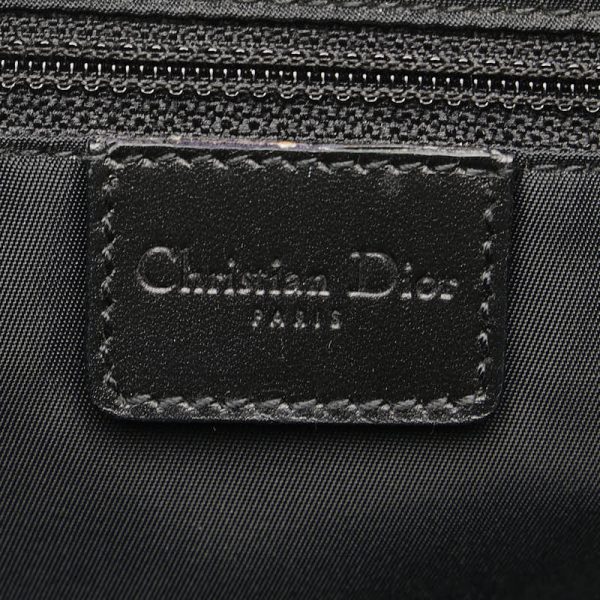 228 56824 8 Dior Trotter Crossbody Shoulder Bag Black Canvas Dior