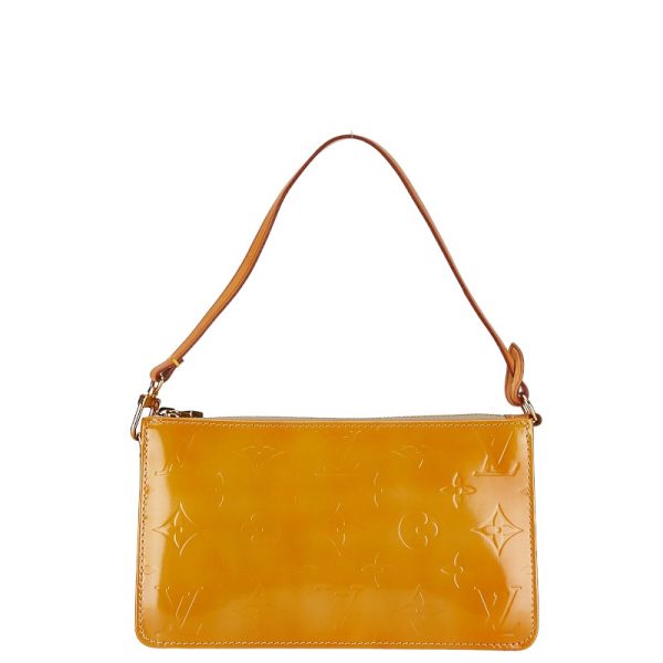 228 56844 1 Louis Vuitton Lexington Accessory Pouch M91010 Yellow Patent