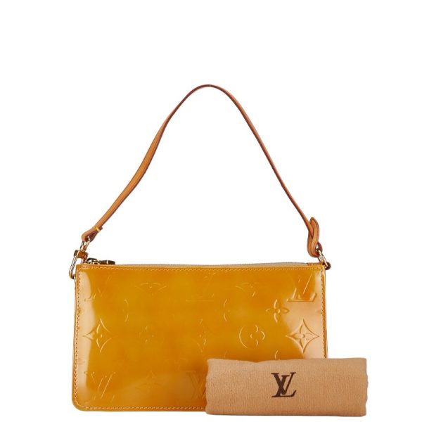 228 56844 9 Louis Vuitton Lexington Accessory Pouch M91010 Yellow Patent