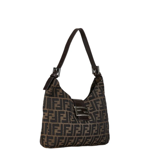 228 56975 2 FENDI Zucca One Shoulder Bag Brown