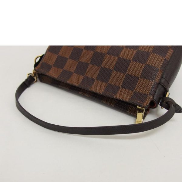 22910 4 Louis Vuitton Truth Damier Makeup Bag Brown