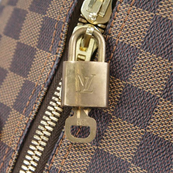 22929 7 Louis Vuitton Keepall 50 Damier Duffel Bag Brown