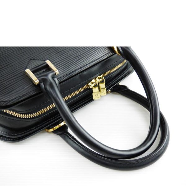 22939 4 Louis Vuitton Pont Neuf Epi Handbag Noir