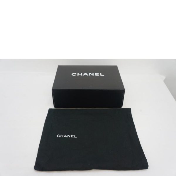 22955 10 Chanel Matelasse Lambskin Flap Chain Black