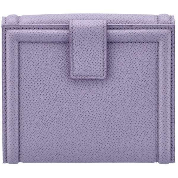 22c91100070515 2 Ferragamo Rose Ribbon Bifold Wallet Purple