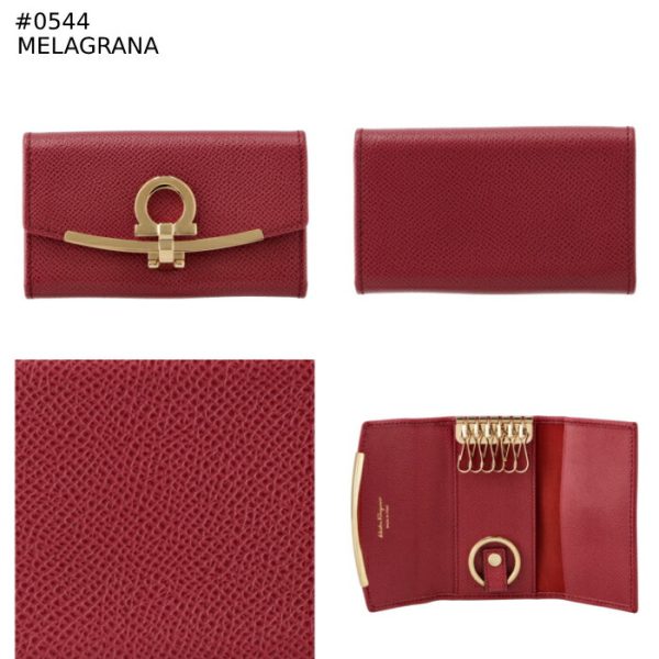 22d1510007 7 Ferragamo Gancini Key Case