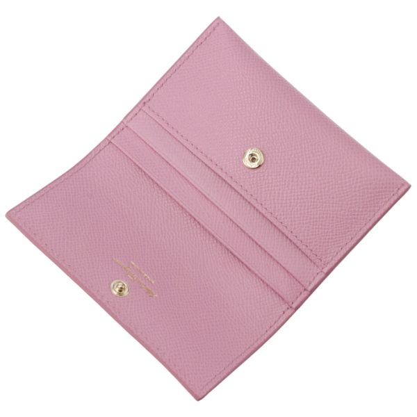 22d15500070533 4 Ferragamo Vara Ribbon Bifold Card Case Pink