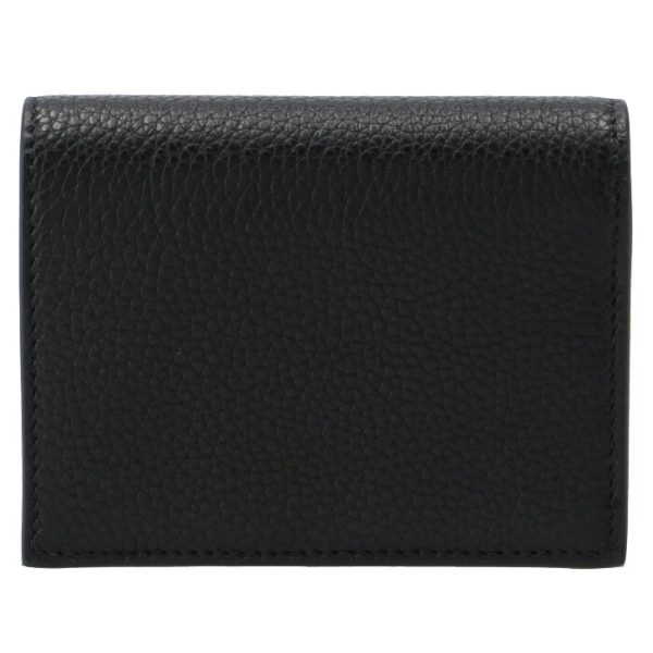 22d51400010010 2 FERRAGAMO Wallet Bifold Gancini Wallet Black