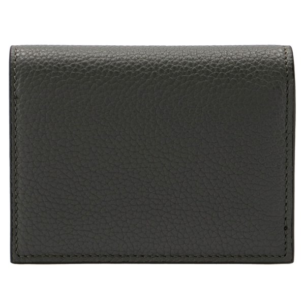 22d51400010505 2 Ferragamo Gancini Bifold Wallet Charcoal