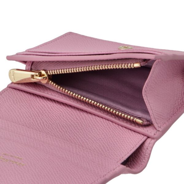 22d51500010533 6 Ferragamo New Vara Ribbon Bifold Mini Wallet Pink