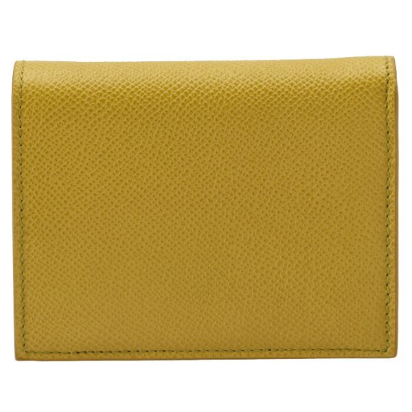 22d78000070501 2 Ferragamo Gancini Bifold Mini Wallet Yellow