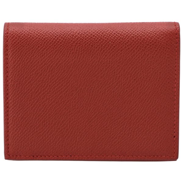 22d7800007 2 Ferragamo Gancini Saffiano Bifold Mini Wallet