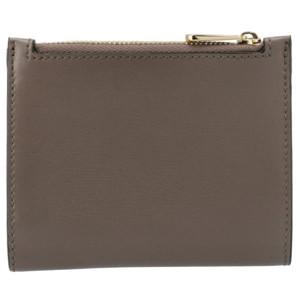 22e00900550482 2 Ferragamo New Vara Ribbon Bifold Mini Wallet Beige Brown