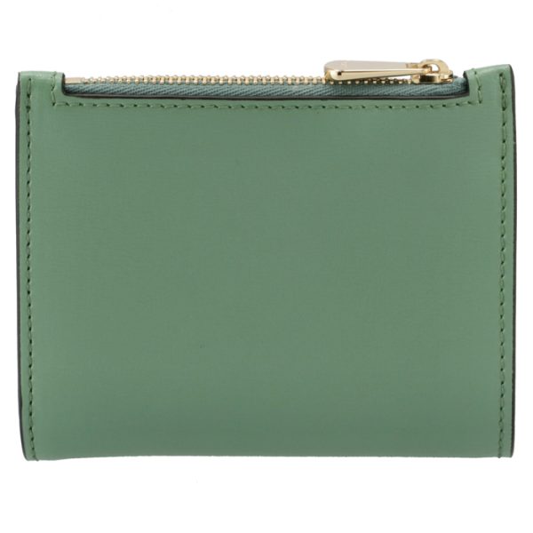 22e00900550503 2 Ferragamo New Vara Ribbon Bifold Mini Wallet Green