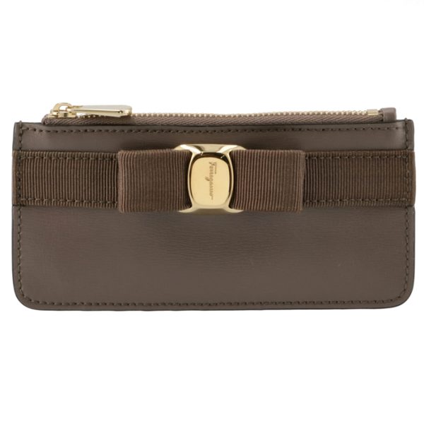 22e01000550482 1 FERRAGAMO card case VARA wallet