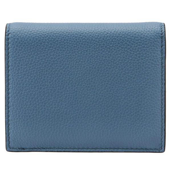 22e03200010509 2 Ferragamo Studio Bifold Mini Wallet Blue