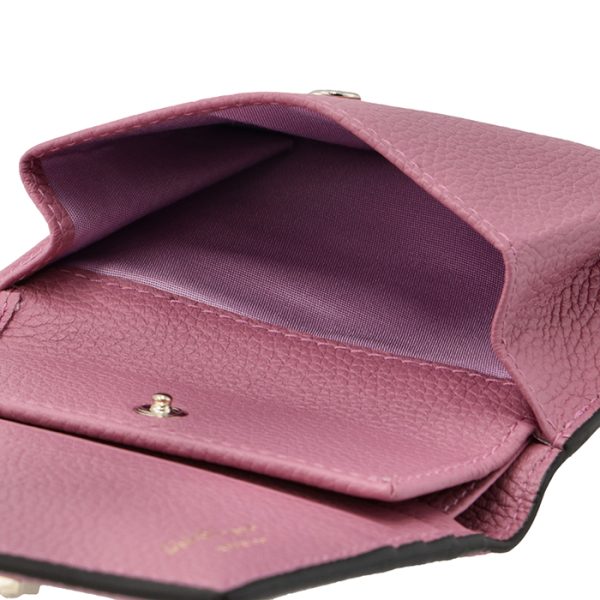 22e03200010510 6 Ferragamo Studio Bifold Mini Wallet Lilac