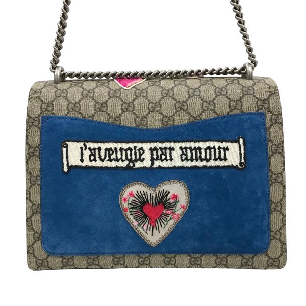 23 1620 3 Gucci Duonysus Cat Chain Shoulder Bag