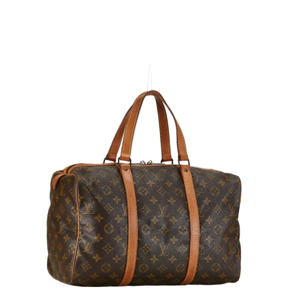 230 55045 2 Louis Vuitton Monogram Saxouple 35 M41626 Brown