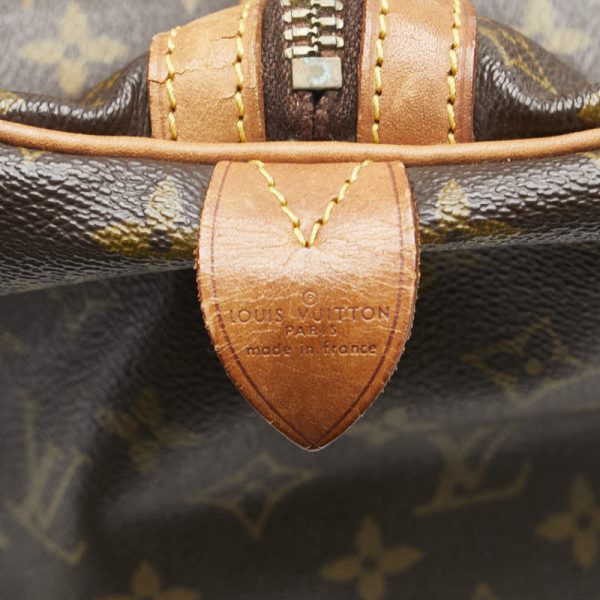 230 55045 9 Louis Vuitton Monogram Saxouple 35 M41626 Brown