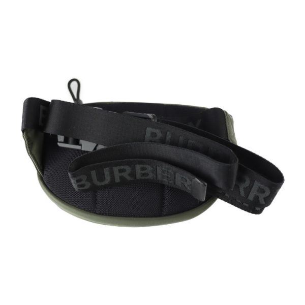 2301023002007 3 Burberry Cannon Nylon Waist Bag Green