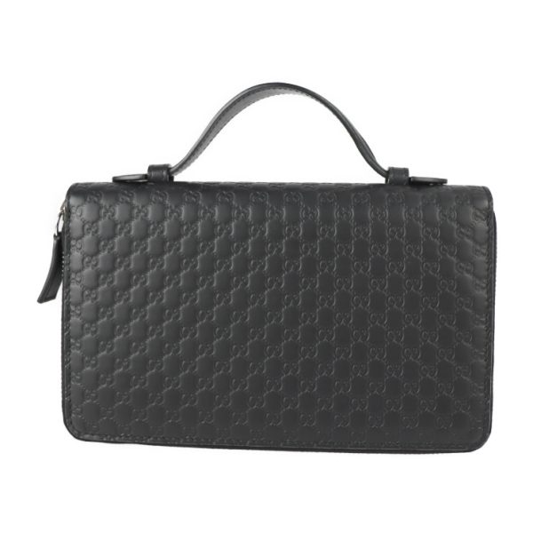 2301033002014 1 Gucci Travel Document Case Micro Bag Black