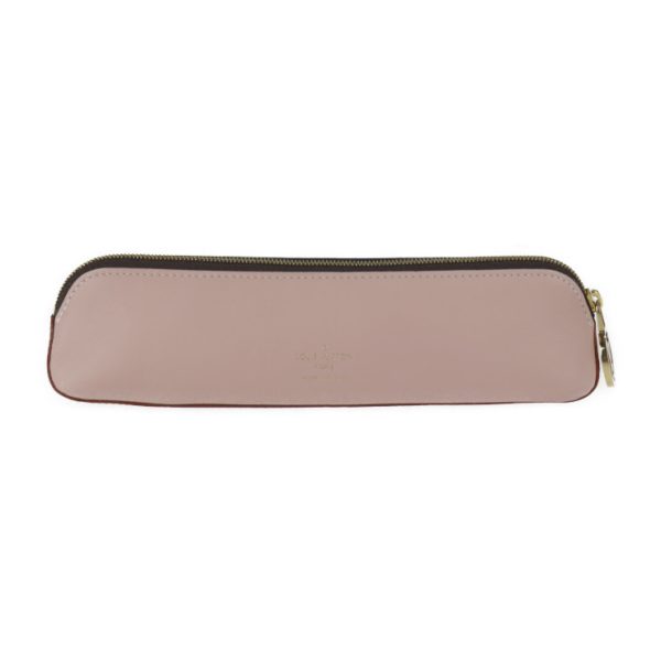 2301063007010 3 Louis Vuitton Truth Pen Case Brown Pink Beige