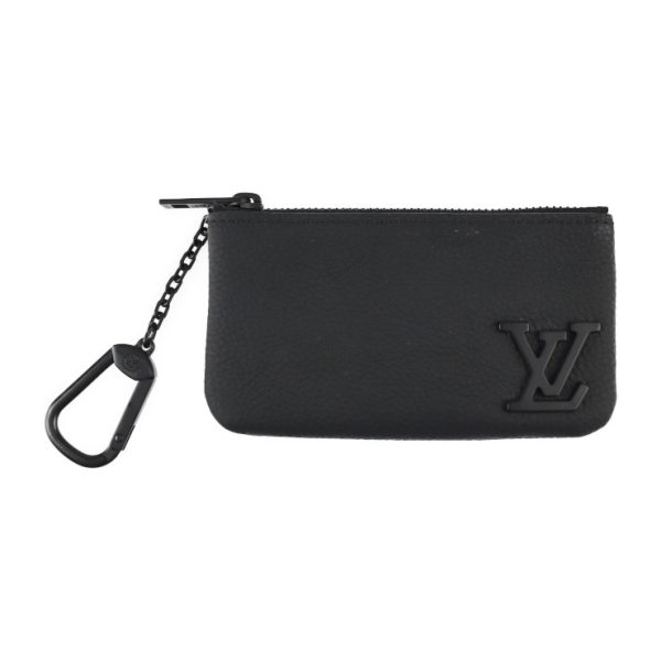 2301113007006 1 Louis Vuitton Pochette Aerogram Coin Case Black