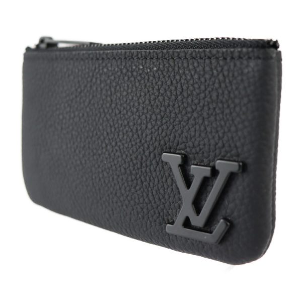 2301113007006 2 Louis Vuitton Pochette Aerogram Coin Case Black