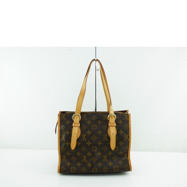 23028 2 Louis Vuitton Popincourt Au Monogram Handbag Brown