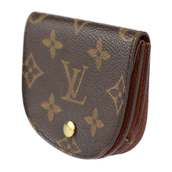 2303073007020 2 Louis Vuitton Porte Monet Gusee Coin Case Brown