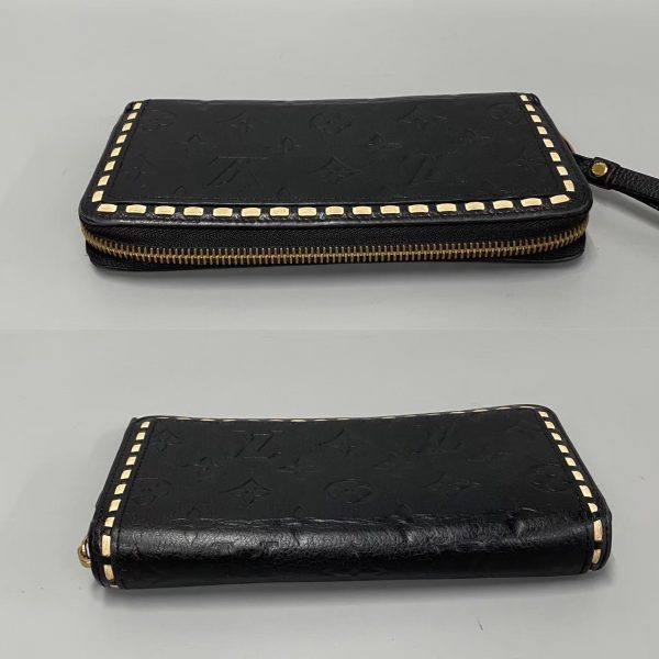 230318rvk 20301 5 Louis Vuitton Zippy Wallet Monogram Empreinte Leather Long Wallet Black