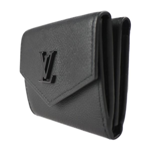 2304023008030 2 Louis Vuitton Rock Mini Trifold Wallet Noir Black