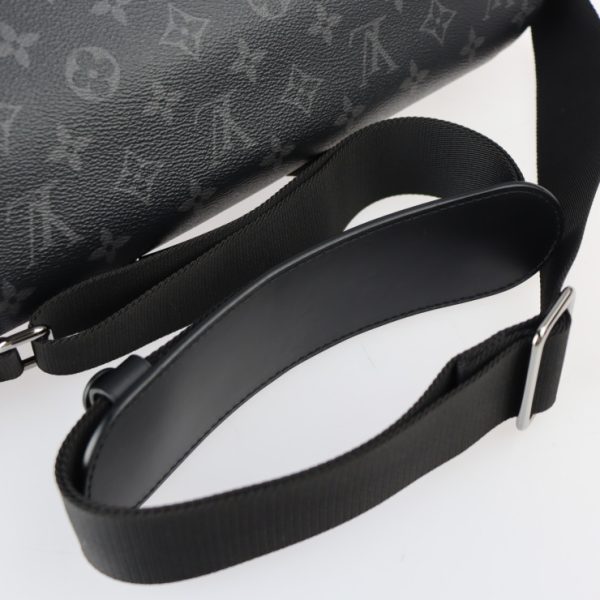 2304023008033 6 Louis Vuitton Voyage MM Shoulder Bag Black Gray