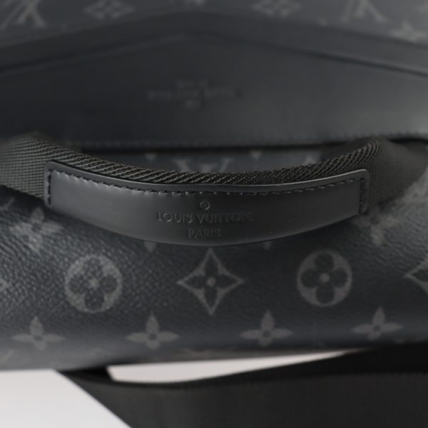 2304023008033 8 Louis Vuitton Voyage MM Shoulder Bag Black Gray