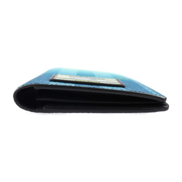 2304093007005 4 Louis Vuitton Braza Stripe Bifold Wallet Blue