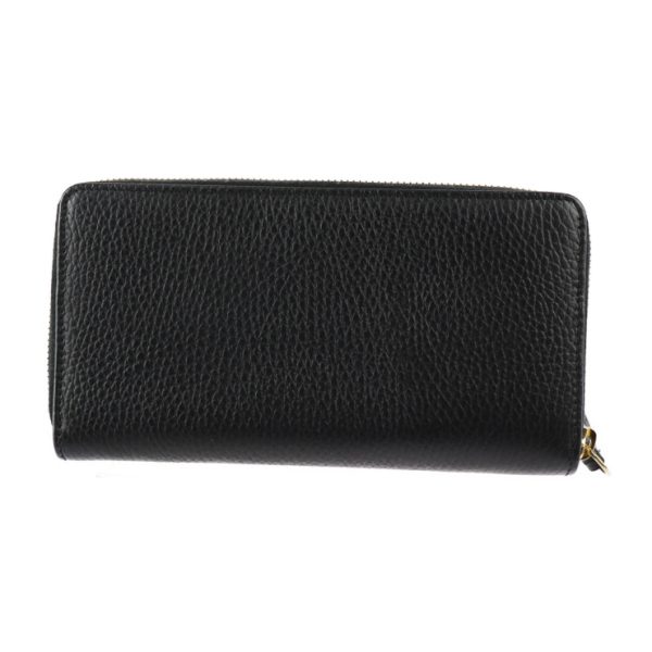 2304123007028 3 Gucci GG Petit Marmont Long Wallet Leather Black