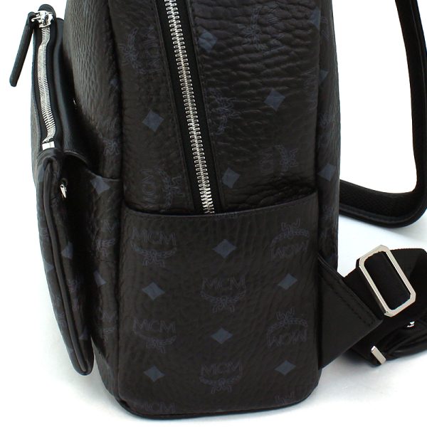 230428 bg4 2 7 MCM Bag Rucksack Backpack Pouch Black 3WAY Shoulder Bag