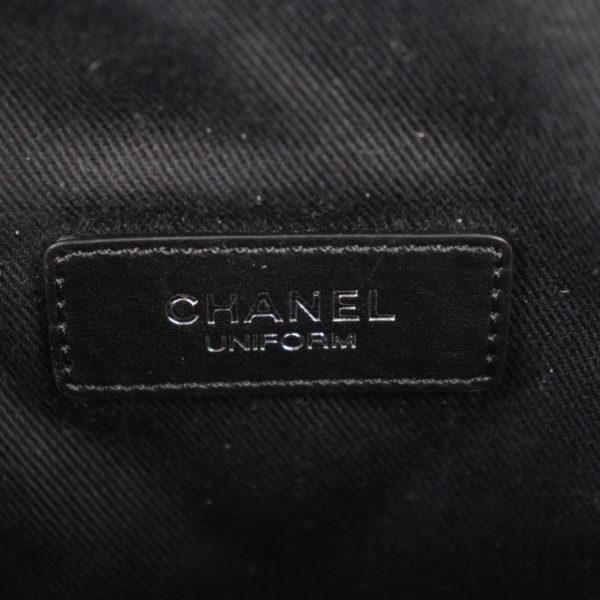 2305033008035 9 Chanel Belt Uniform Matelasse Body Bag Black