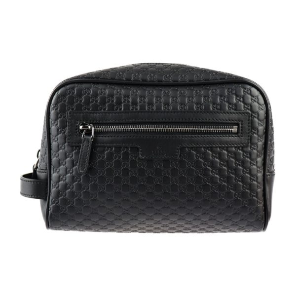 2305103007027 1 Gucci Micro Guccisima Bag Leather Black